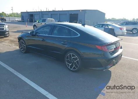 2021 Hyundai Sonata N Line from USA, damaged, VIN 5NPEK4JC1MH131253